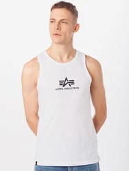 Alpha Industries Top BASIC TANK schwarz/weiß