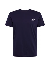 T-Shirt dunkelblau / wei