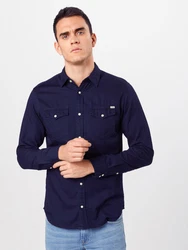 JACK & JONES Hemd 'Sheridan' opal/dunkelblau