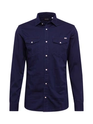 JACK & JONES Hemd 'Sheridan' opal/dunkelblau