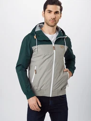 Iriedaily Jacke Auf Deck beige/dunkelgrn