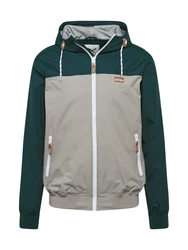 Iriedaily Jacke Auf Deck beige/dunkelgrn