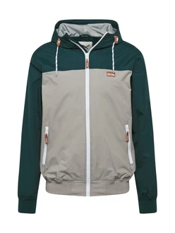 Iriedaily Jacke Auf Deck beige/dunkelgrn