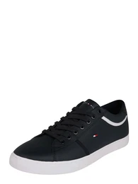 Sneaker ''''ESSENTIAL LEATHER SNEAKER'''' dunkelblau / weiß