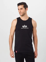Alpha Industries Top BASIC TANK schwarz/weiß