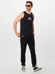 Alpha Industries Top BASIC TANK schwarz/weiß