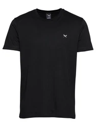 Iriedaily T-Shirt 'Tun Up' schwarz/weiß