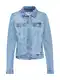 TOM TAILOR DENIM Pechodn bunda  modr dnovina