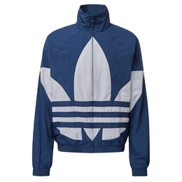 Big Trefoil Adicolor Sportmode Sweatjacke weiß / blau