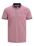 Jack & Jones Poloshirt JJEPAULOS POLO SS NOOS navy/eosin/rot/wei