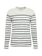 SELECTED HOMME Sweatshirt weißmeliert / schwarzmeliert