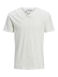 Jack & Jones T-Shirt JJESplit hellgrau