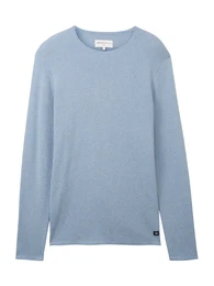 Pullover ''''zigzag'''' hellblau