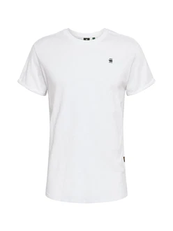 G-STAR T-Shirt 'Lash' schwarz/weiß