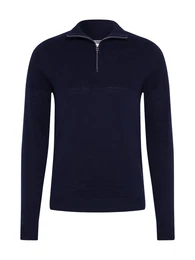 Pullover ''''JPRBLA BILLY KNIT HALF ZIP KA'''' navy