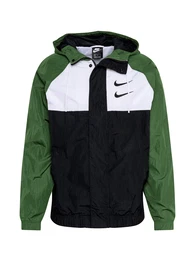 Jacke ''''SWOOSH'''' grün / schwarz / weiß