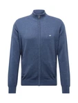 FYNCH-HATTON Strickjacke mit Reißverschluss dunkelblau/weiß