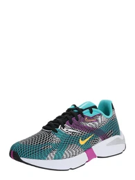 Sneaker ''''Ghoswift'''' schwarz / lila / weiß / türkis / goldgelb