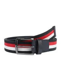 Gürtel ''''DENTON INTARSIA 3.5'''' rot / weiß / dunkelblau