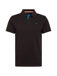 Poloshirt schwarz / blau