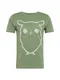 KnowledgeCotton Apparel T-Shirt weiß / grün