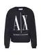 ARMANI EXCHANGE Mikina '8NYM02'  černá