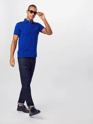 Polo Ralph Lauren Poloshirt royalblau/feuerrot