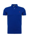 Polo Ralph Lauren Poloshirt royalblau/feuerrot