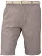 TOM TAILOR DENIM Shorts brokat / weiß
