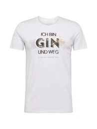 T-Shirt ''''Gin Weg'''' weiß