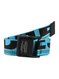 Gürtel ''''B-MASER'''' hellblau / schwarz