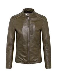 Lederjacke ''''Sami'''' khaki