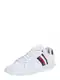 TOMMY HILFIGER Nizke superge  temno modra / rdea / bela