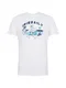 Iriedaily Shirt ''''Out For Beach '''' weiß / blau