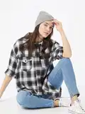 Hnědé Džínové Legíny image