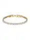 Swarovski Narukvica ''''Tennis Deluxe''''  zlatna / prozirna