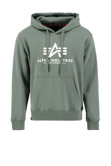 ALPHA INDUSTRIES Sweatshirt Blau/Hellgrau/Grün/Dunkelgrün