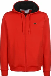 Sweatjacke rot