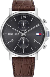 Uhr braun / silber
