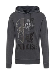 Hoodie '''' INVINCIBLE'''' anthrazit