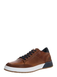 Sneaker weiß / cognac