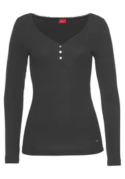 Tričko na spaní černá