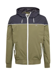 Jacke grau / oliv