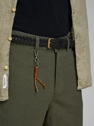 Gürtel ''''NATE BRAIDED'''' schwarz