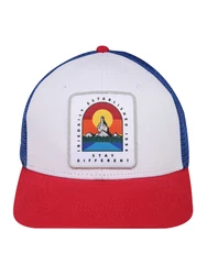 Iriedaily Cap Stonefinger blau / aqua / grün / tanne / mandarine / rot / weiß