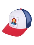 Iriedaily Cap Stonefinger blau / aqua / grün / tanne / mandarine / rot / weiß
