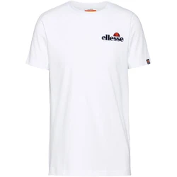 ELLESSE T-Shirt 'Voodoo' dunkelblau/orange/rot/weiß