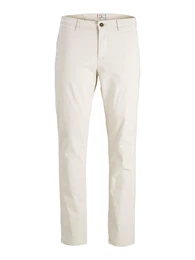 Chinohose ''''JJIMARCO JJBOWIE SA SILVER BIRCH STS'''' creme