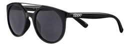 ZIPPO Sonnenbrille rund ''''Smoke Flash'''' mit Steg schwarz