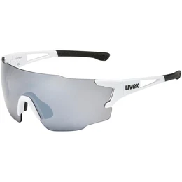 Sportbrille weiß / grau